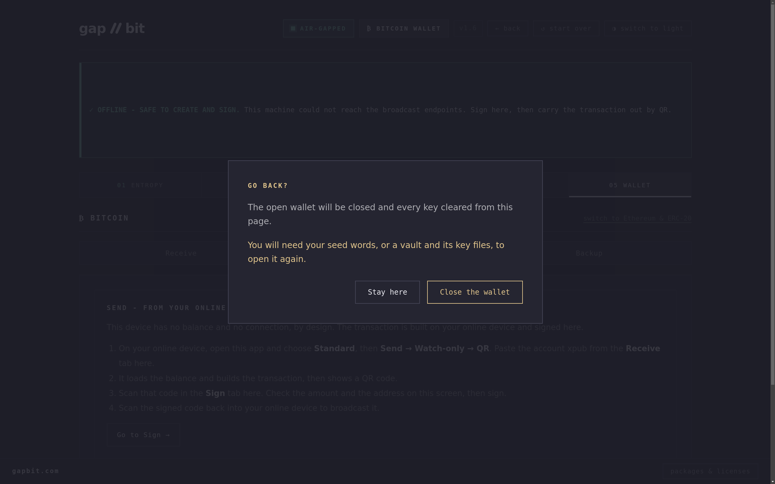 Files & secrets vault: encrypting a private note whose key will be split into key files